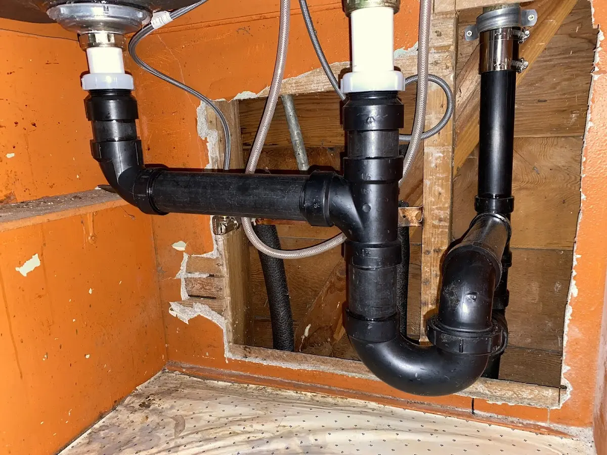 Professional Repiping Services equipment and tools on the job in Piedmont